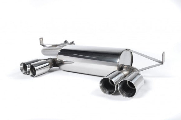 MILLTEK REAR SILENCER(S) BMW 3 SERIES 2001 2007 CAN BE FITTED WITH THE OEM (STAN