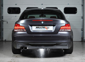 Milltek Resonated Secondary Cat Back Exhaust - BMW 135i Coupe & Cabriolet N54/N55 - 0