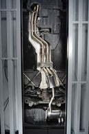 Milltek Resonated Turbo-back Exhaust with Secondary Hi-Flow Sports Cats - BMW 135i Coupe & Cabriolet N55-3