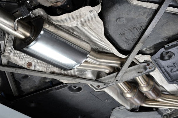 Milltek Non-Resonated Turbo-back Exhaust with Secondary Hi-Flow Sports Cats - BMW 135i Coupe & Cabriolet N55