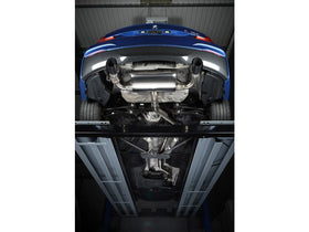 MILLTEK CAT-BACK BMW 2 SERIES 2014 2020 CERAKOTE BLACK TIPS - EC APPROVAL COMING