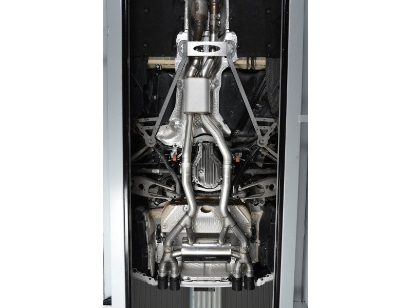 MILLTEK CAT-BACK BMW 3 SERIES 2014 2020 RACE SYSTEM. POLISHED TIPS - OE SYSTEM R - 0