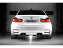 MILLTEK CAT-BACK BMW 3 SERIES 2014 2020 RACE SYSTEM. CERAKOTE BLACK TIPS - OE SY-6