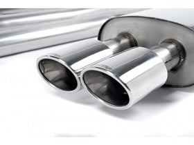 MILLTEK CAT-BACK NEW MINI MK2 2006 2014 NON-RESONATED (LOUDER). TWIN OVAL TAILPI - 0