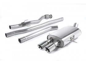 MILLTEK CAT-BACK NEW MINI MK2 2006 2014 NON-RESONATED (LOUDER). TWIN ROUND TAILP