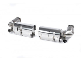 Milltek 2.5" Turbo Back Exhaust - 200 Cell Hi-Flow Sports Cats - Uses Original Tips - 996 Turbo - 0