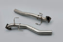 Milltek Secondary Catalyst Bypass Pipe - Must be fitted with Milltek cat-back system - Cayenne 955-1