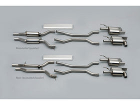 Milltek Non Resonated 2.75" Cat Back Exhaust - Uses OE Tips - Cayenne 955 - 0