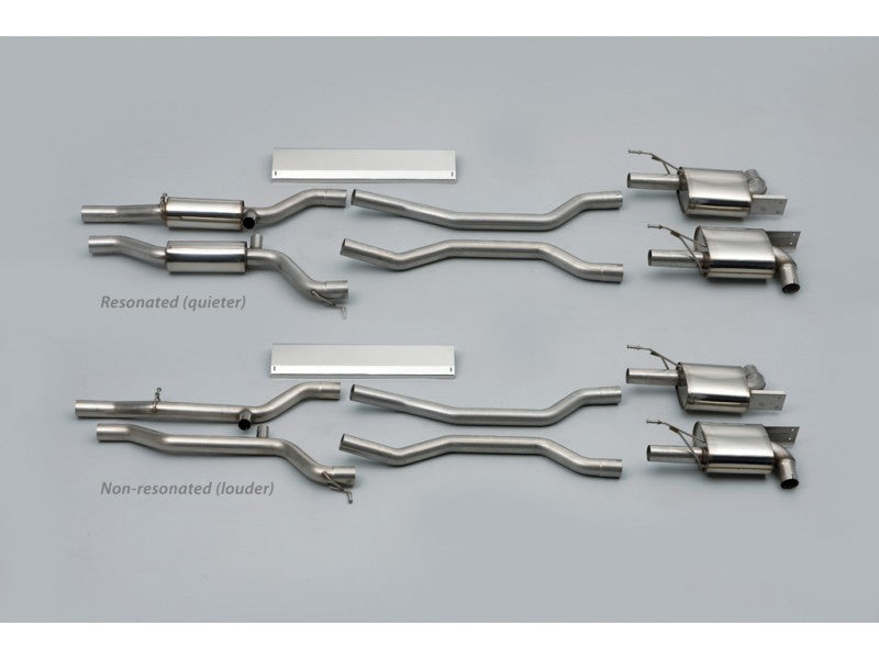 Milltek Non Resonated 2.75" Cat Back Exhaust - Uses OE Tips - Cayenne 955 - 0