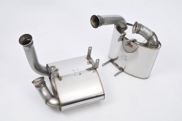 MILLTEK REAR SILENCER(S) PORSCHE 911 2004 2008 CUP VERSION (OFFERS A POWERFUL GT - 0