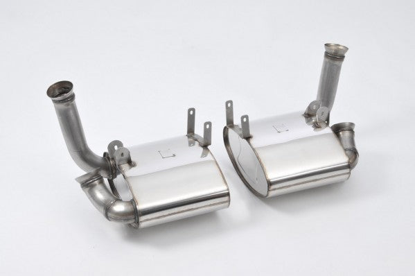 MILLTEK REAR SILENCER(S) PORSCHE 911 2004 2008 CUP VERSION (OFFERS A POWERFUL GT