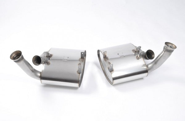 MILLTEK REAR SILENCER(S) PORSCHE 911 2004 2008 CUP VERSION (OFFERS A POWERFUL GT