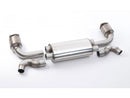 Milltek 2.76" Turbo Back Exhaust - 200 Cell Catalytic Converters - Uses OE Tips - 997.2 Turbo & Turbo S-1