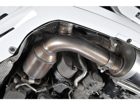 Milltek 2.76" Turbo Back Exhaust - 200 Cell Catalytic Converters - Uses OE Tips - 997.2 Turbo & Turbo S - 0