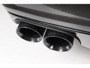 Milltek 2.75" Euro / Resonated Cat Back System - Quad 100mm GT Cerakote Black Tips - Panamera Turbo & Turbo S-1