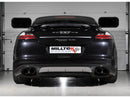 Milltek 2.75" Euro / Resonated Cat Back System - Quad 100mm GT Cerakote Black Tips - Panamera Turbo & Turbo S-2