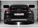 Milltek 2.75" Cup / Non Resonated Cat Back System - Quad 100mm GT Polished Tips - Panamera Turbo & Turbo S-1