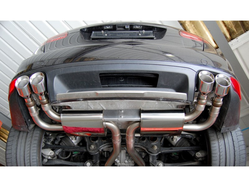MILLTEK CAT-BACK PORSCHE CAYENNE 2010 2020 NON-RESONATED (LOUDER). CUP-STYLE
