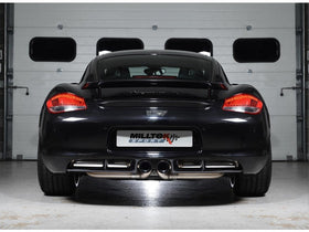 MILLTEK CAT-BACK PORSCHE BOXSTER 2009 2013 NON-RESONATED (LOUDER)
