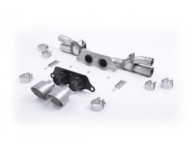 MILLTEK CAT-BACK PORSCHE 911 2013 2018 WITH TITAINIUM GT-100 TRIMS