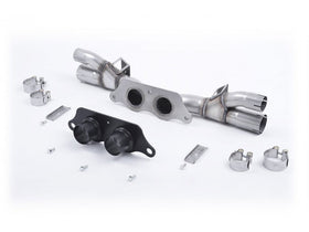 MILLTEK CAT-BACK PORSCHE 911 2013 2018 RE-USES OE PORSCHE TRIMS