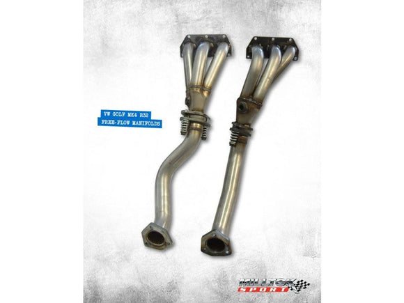 MILLTEK FREE-FLOW MANIFOLDS VOLKSWAGEN GOLF 2002 2005