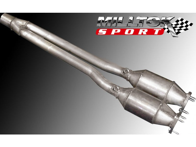 MILLTEK HI-FLOW SPORTS CAT VOLKSWAGEN GOLF 2002 2005 REQUIRES STAGE 2 ECU REMAP