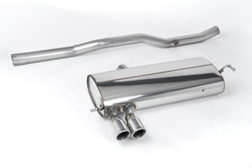 MILLTEK CAT-BACK VOLKSWAGEN GOLF 2000 2004 NON-RESONATED