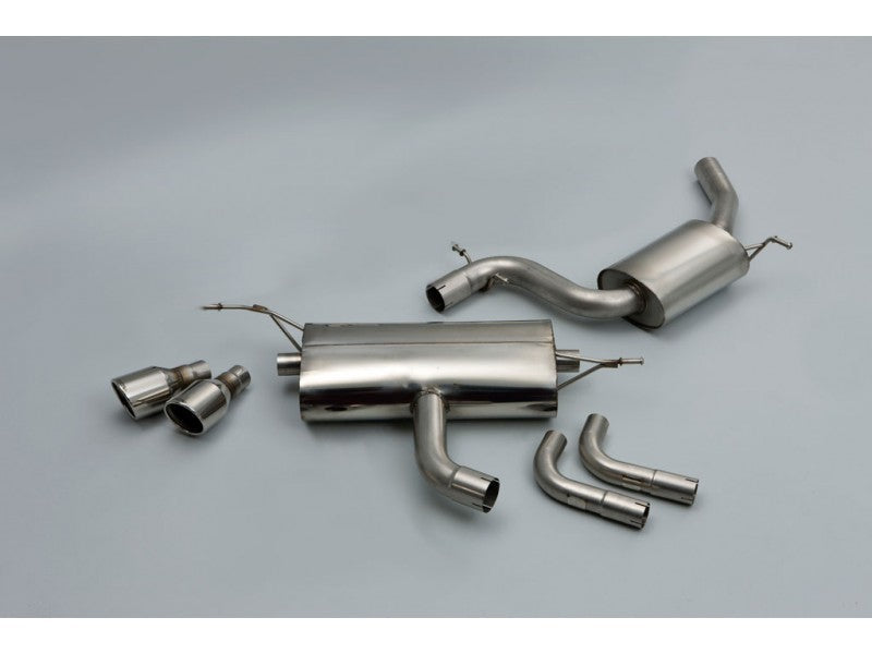 MILLTEK CAT-BACK VOLKSWAGEN GOLF 2009 2013 RESONATED (QUIETER)
