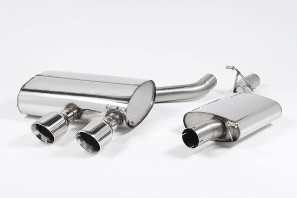 MILLTEK CAT-BACK VOLKSWAGEN GOLF 2005 2009 RESONATED (QUIETER)