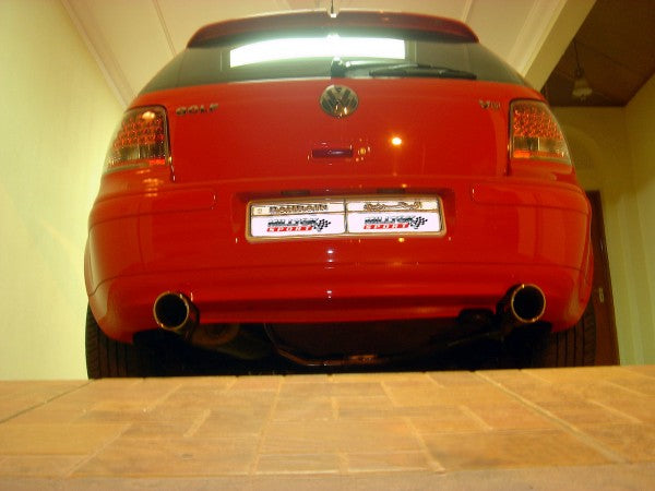 Milltek Resonated Cat-Back Exhaust - VW MK4 Golf VR6