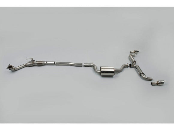 MILLTEK TURBO-BACK INCLUDING HI-FLOW SPORTS CAT VOLKSWAGEN GOLF 2009 2013 3-INCH