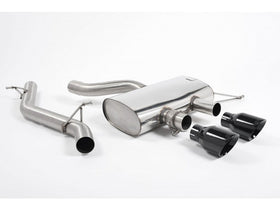 MILLTEK CAT-BACK VOLKSWAGEN GOLF 2009 2013 NON-RESONATED (LOUDER). CERAKOTE BLAC