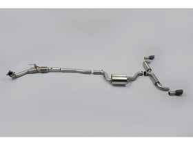 MILLTEK TURBO-BACK INCLUDING HI-FLOW SPORTS CAT VOLKSWAGEN GOLF 2009 2013 3-INCH