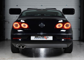 Milltek Turbo Back w/Hi-Flow Sport Cat Resonated - Passat CC 2.0T - 0