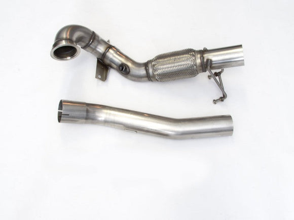 MILLTEK LARGE-BORE DOWNPIPE AND DE-CAT SEAT LEON 2017 2020 MUST BE FITTED WITH A