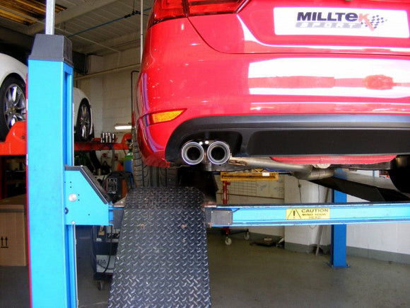 MILLTEK CAT-BACK VOLKSWAGEN JETTA 2011 2020 FOR FITMENT TO OE DOWNPIPE. TWIN POL
