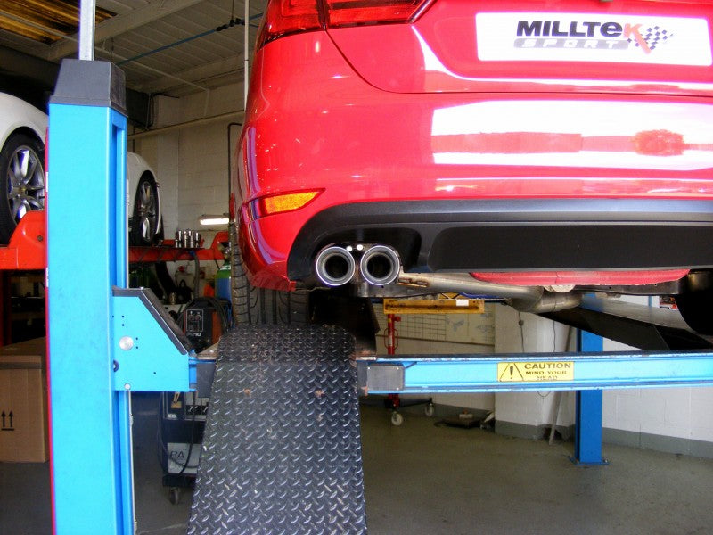 MILLTEK CAT-BACK VOLKSWAGEN JETTA 2011 2020 FOR FITMENT TO OE DOWNPIPE. TWIN POL - 0