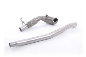 MILLTEK CAST DOWNPIPE WITH RACE CAT AUDI S3 2013 2020 200 CELL RACE CAT - FOR FI
