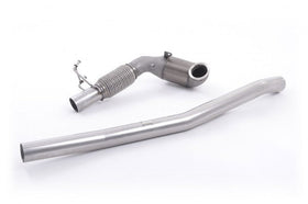 MILLTEK CAST DOWNPIPE WITH RACE CAT AUDI S3 2013 2020 200 CELL RACE CAT - MUST B