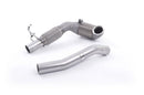 MILLTEK CAST DOWNPIPE WITH RACE CAT SEAT LEON 2017 2020 200 CELL RACE HIGH FLOW-1