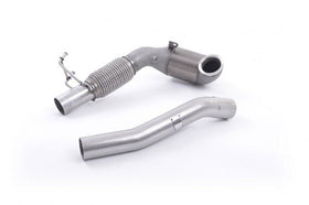 MILLTEK CAST DOWNPIPE WITH RACE CAT SEAT LEON 2017 2020 200 CELL RACE HIGH FLOW