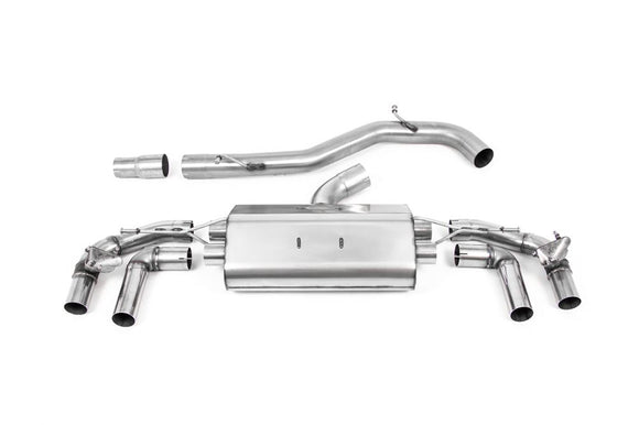 Milltek 80mm Cat Back System - VW / Mk8 / MK8.5 / Golf / R