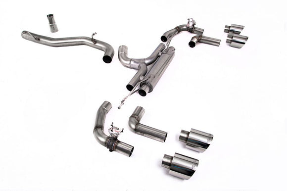 Milltek 80mm Cat Back System - VW / Mk8 / MK8.5 / Golf / R
