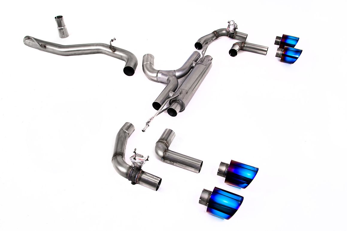 Milltek 80mm Cat Back System - VW / Mk8 / MK8.5 / Golf / R