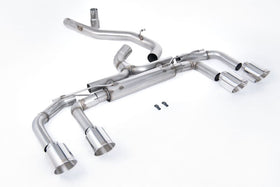 Milltek 80mm Cat Back System - VW / Mk8 / Golf / R  Race (Non-Valved)