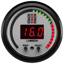 Autometer Stack 52mm Pro-Control Wideband Air/Fuel Ratio (Lambda) Gauge - White-1