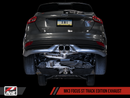 AWE Track Edition Cat-back Exhaust for Ford Focus ST - Chrome Silver Tips-7