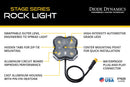 Diode Dynamics Single-Color Rock Light Installer Kit (4-pack)-10