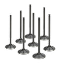 Supertech Honda D16Z6/D16Y/D15B/D17A Black Nitrided Intake Valve - Set of 8-1